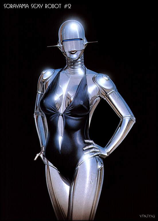 Illustration for article titled Gallery 1 Sexy Robots and Cyborgs